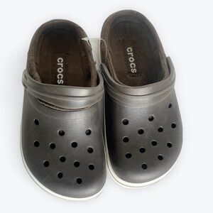 CROCS Brown Slippers with Ventilation and Strap